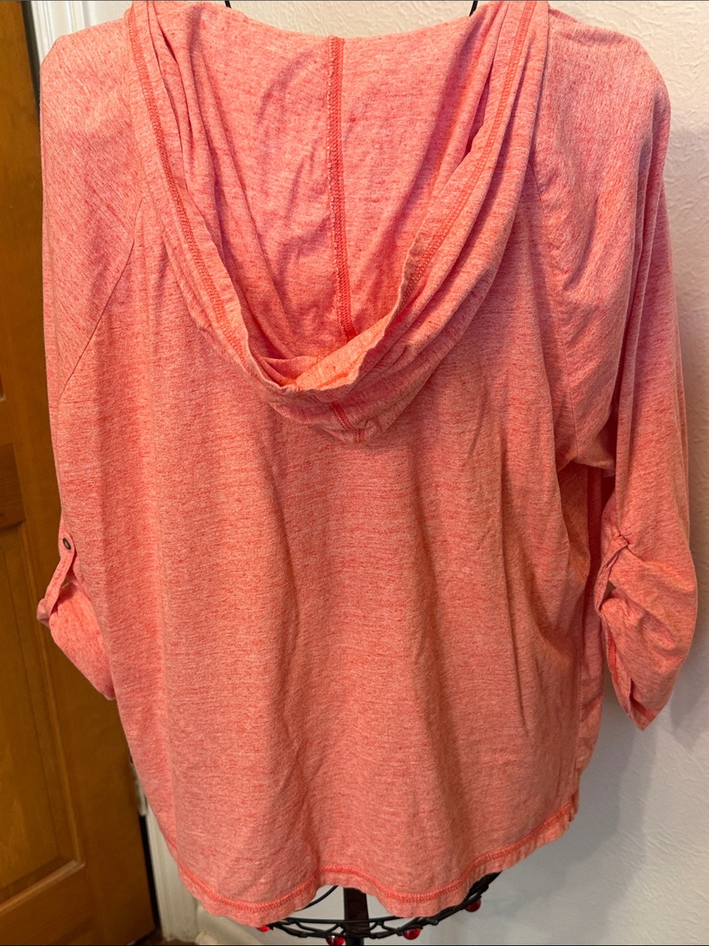 🍊🍊🍊BOGOHO🍊🍊🍊Sonoma Coral Scoop Neck Lightweight Pullover-1X - Picture 6 of 10